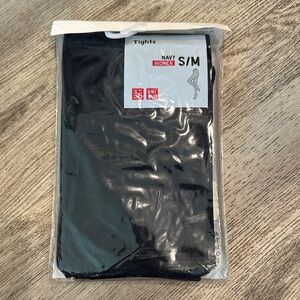 Uniqlo Women's Navy Tights S/M -NWT